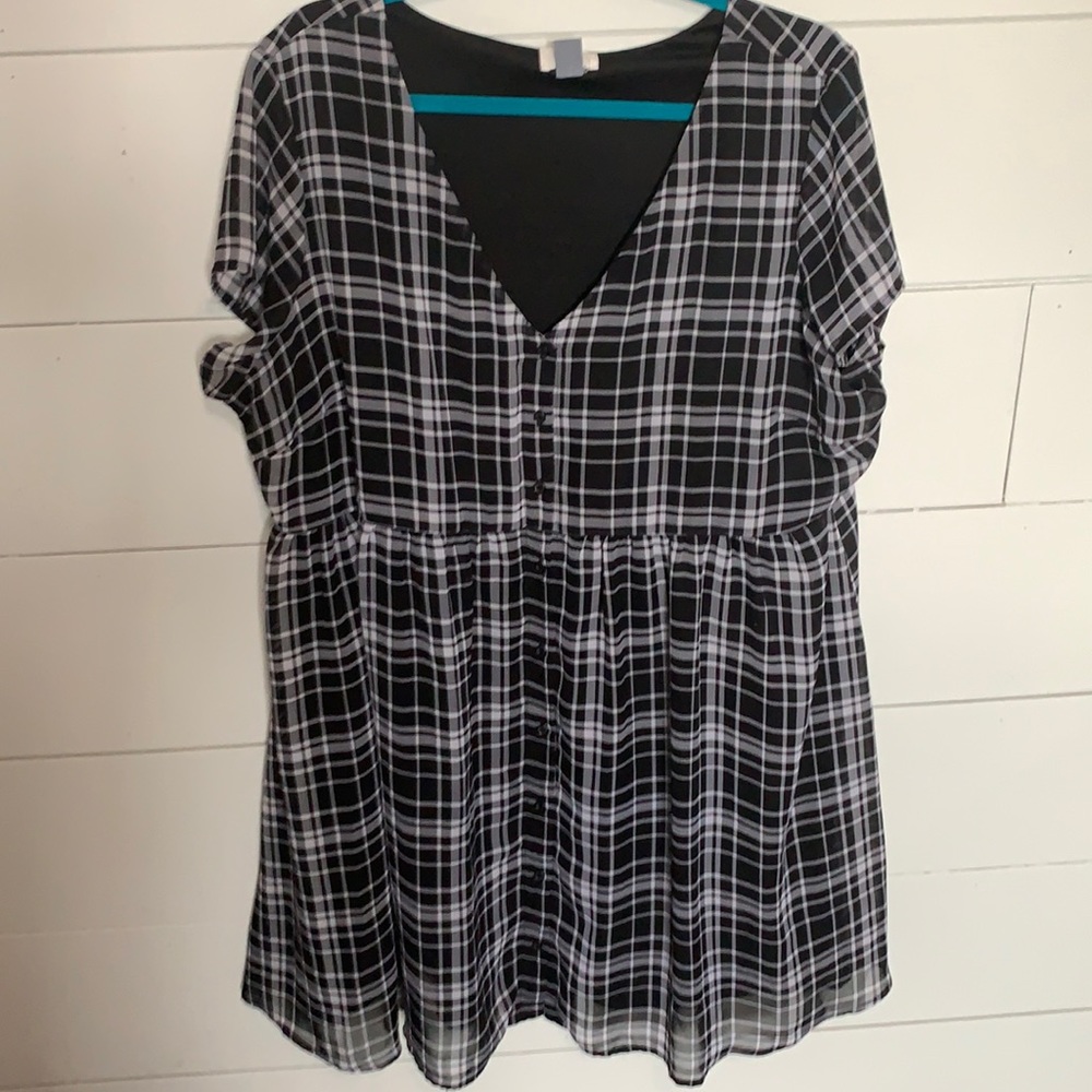 Plaid dress